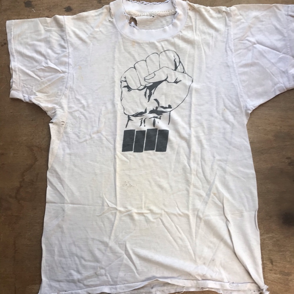 1982 possibly 1980 original Black Flag Raymond Pettibon Art T-shirt